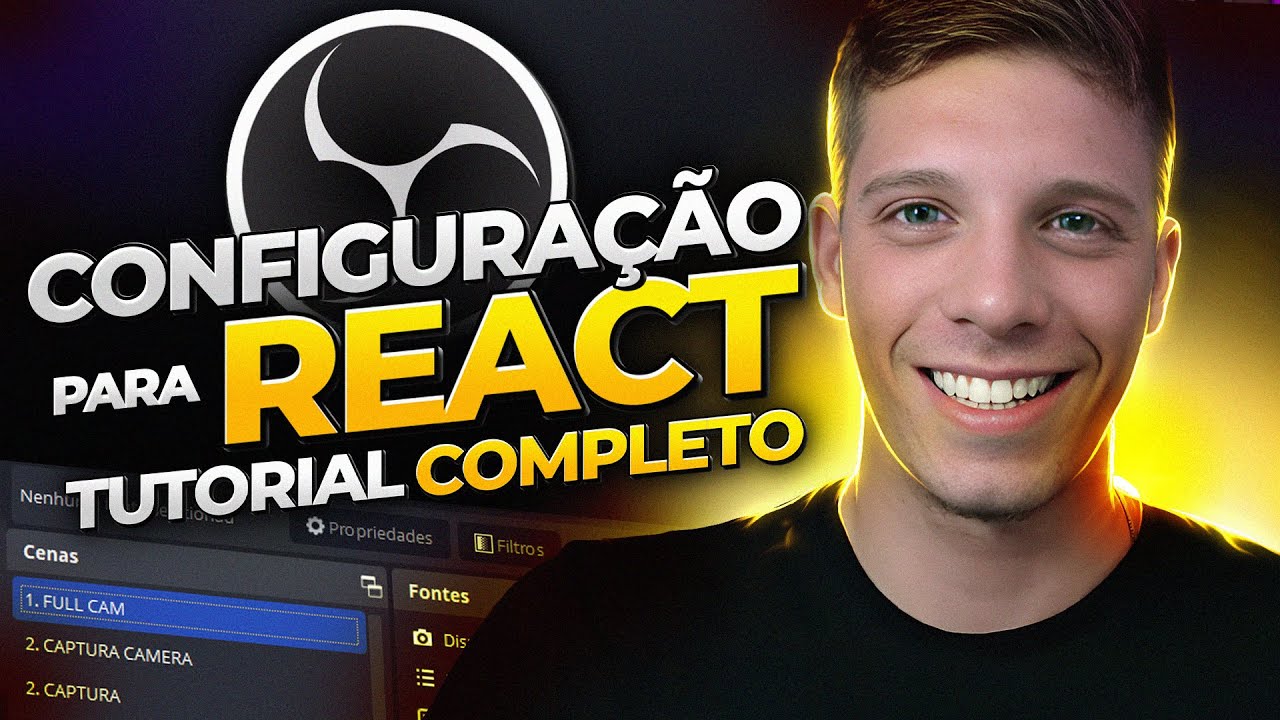 Como fazer live/vídeo reagindo a alguma coisa? Tutorial react completo!