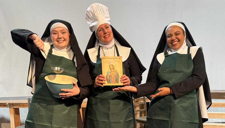 Sisters, songs & shenanigans: ‘Nunsense' comes to Stage Door Repertory Theatre