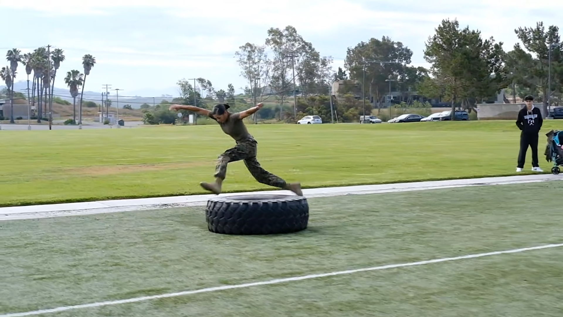 Watch what happens when a female US Navy sailor challenges a female ...