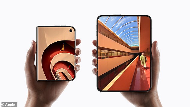 A revolutionary device or a let-down? Apple's £1,999 iPhone Duo is criticised for its 'ugly' design