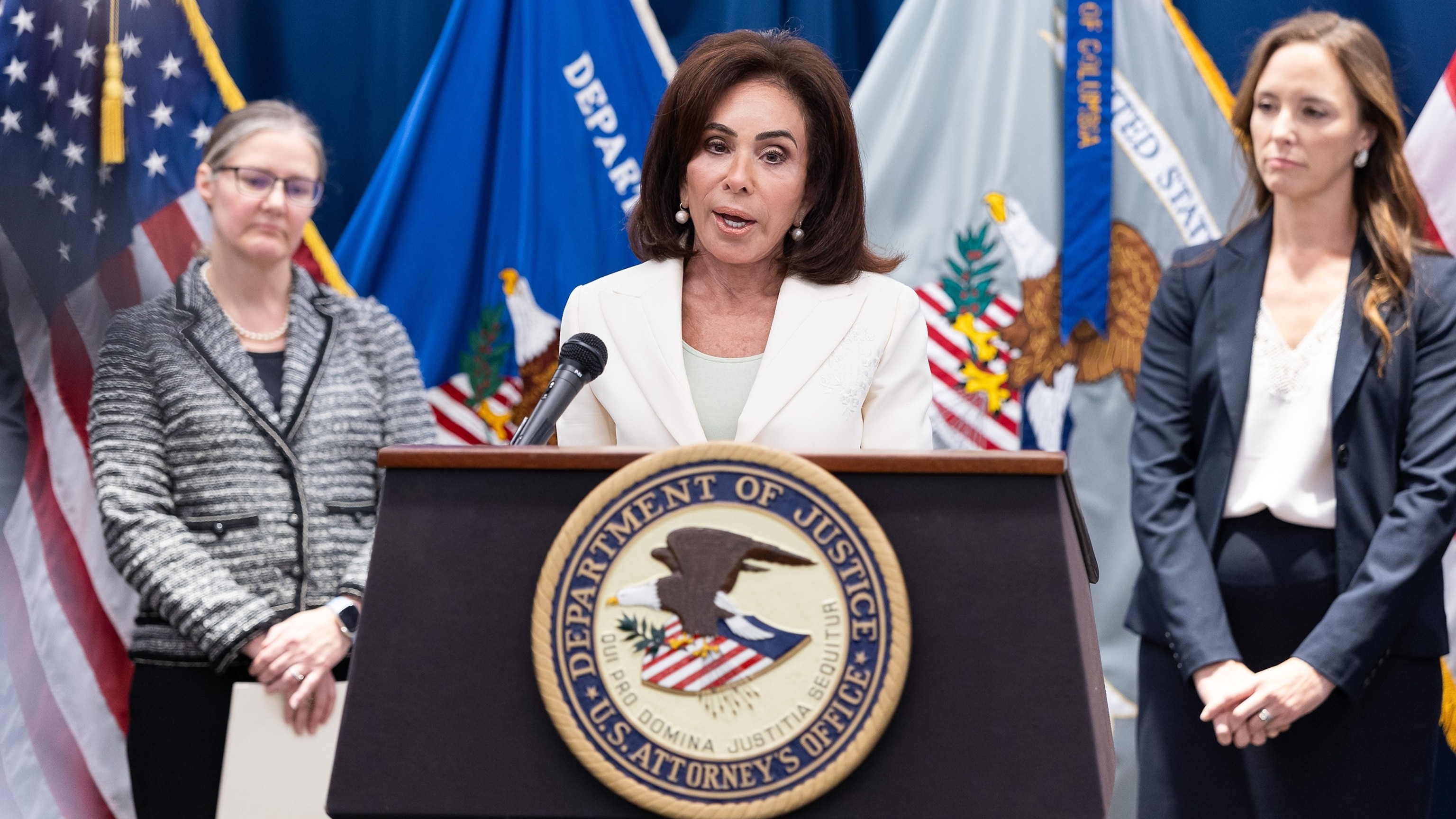 'How many times do I have to say no?': Pirro dodges Reflecting Pool case questions