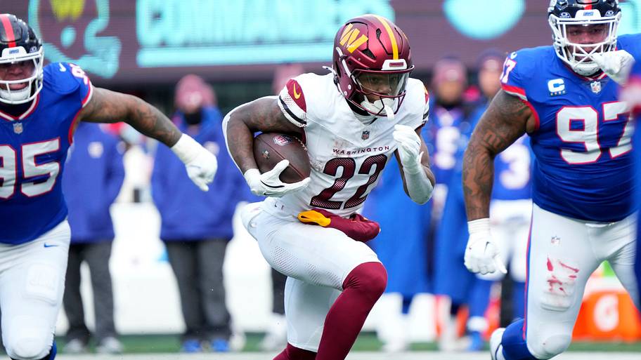 Commanders injury report: Jacory Croskey-Merritt among 3 limited before ...