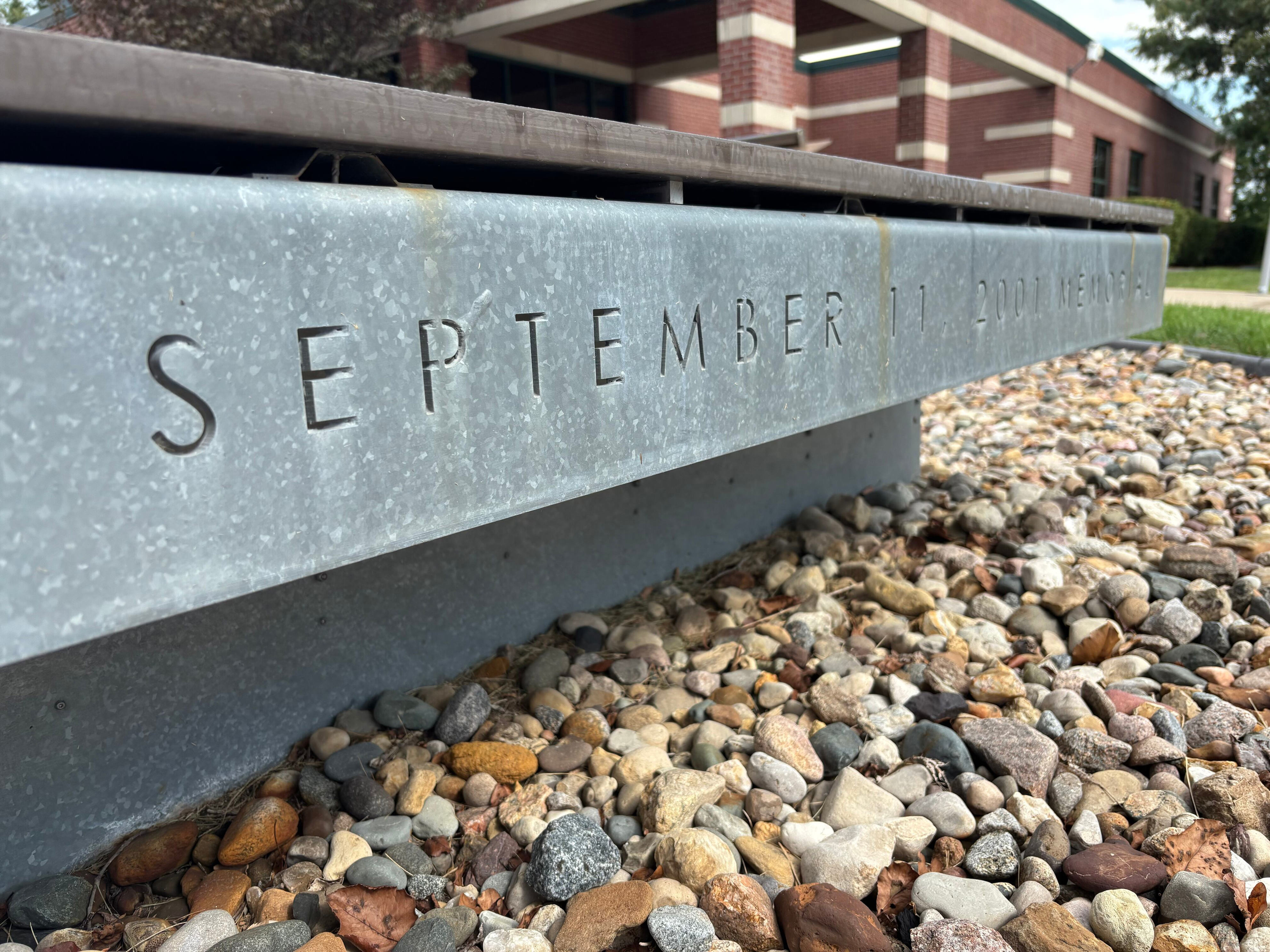 Volunteers clean Overland Park 9/11 memorial ahead of 25th anniversary