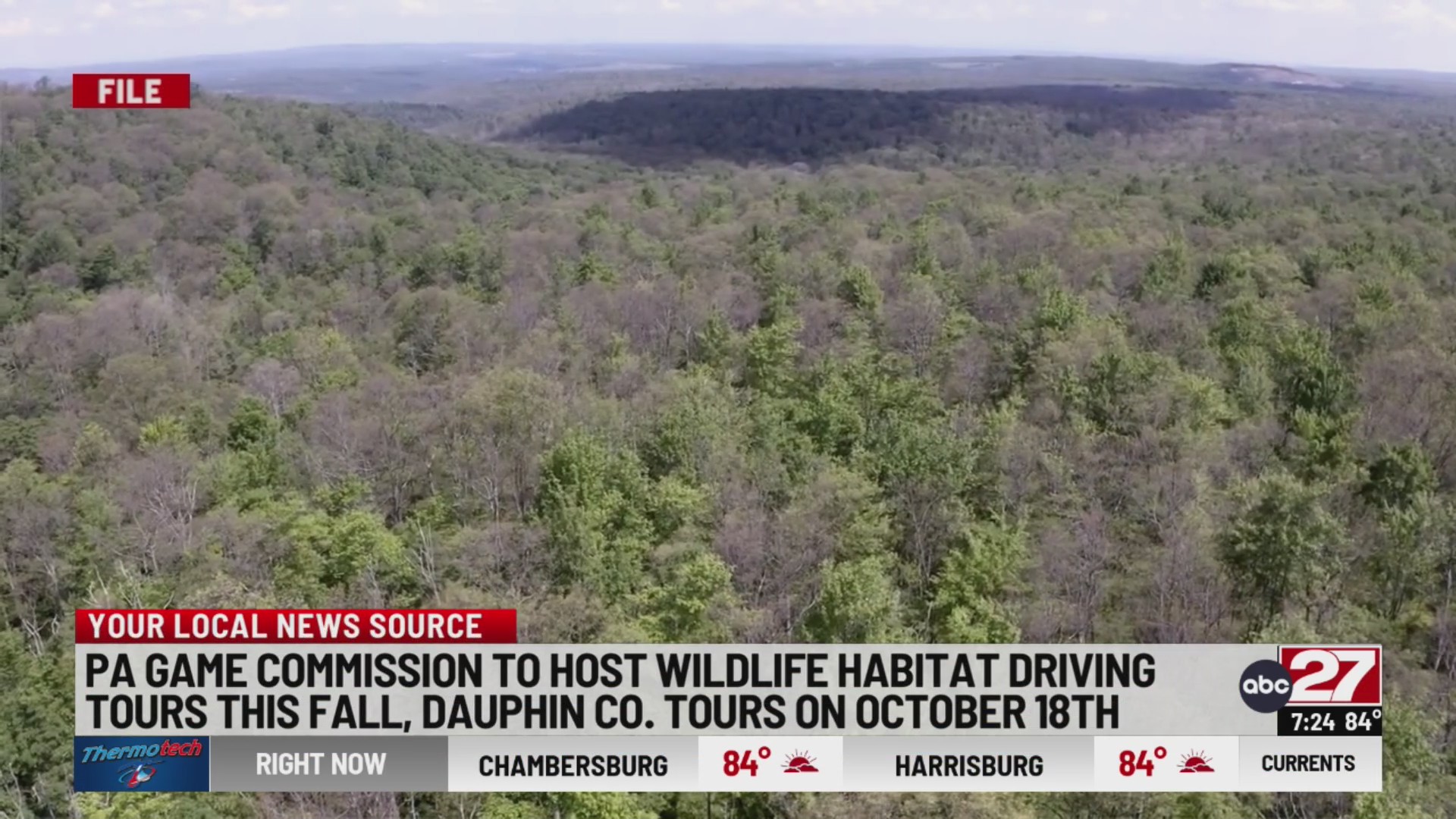 PA Game Commission hosting driving tours throughout state game lands