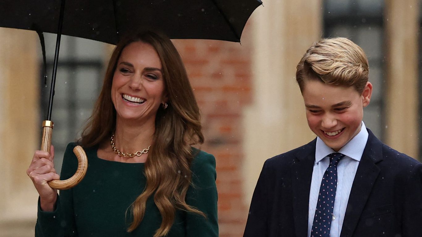 Kate Middleton : sa robe pour la rentrée de George combine les trois tendances mode de l'automne