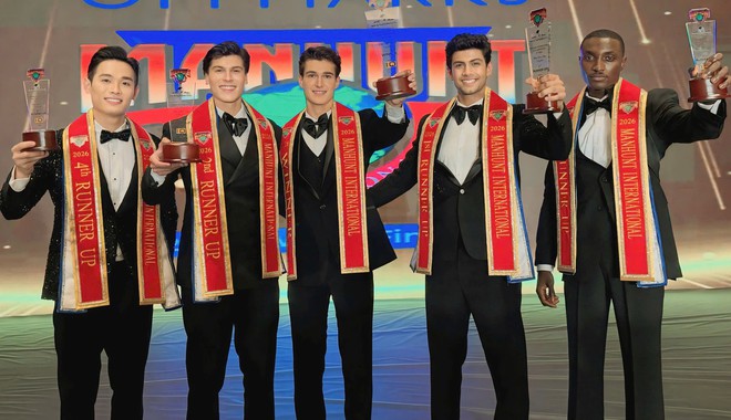 Trần Tiến Dũng đoạt á vương 4 Manhunt International