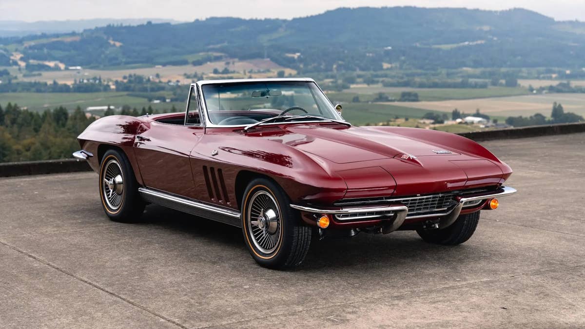 Refurbished 1966 Chevrolet Corvette convertible for sale with 92,000 miles