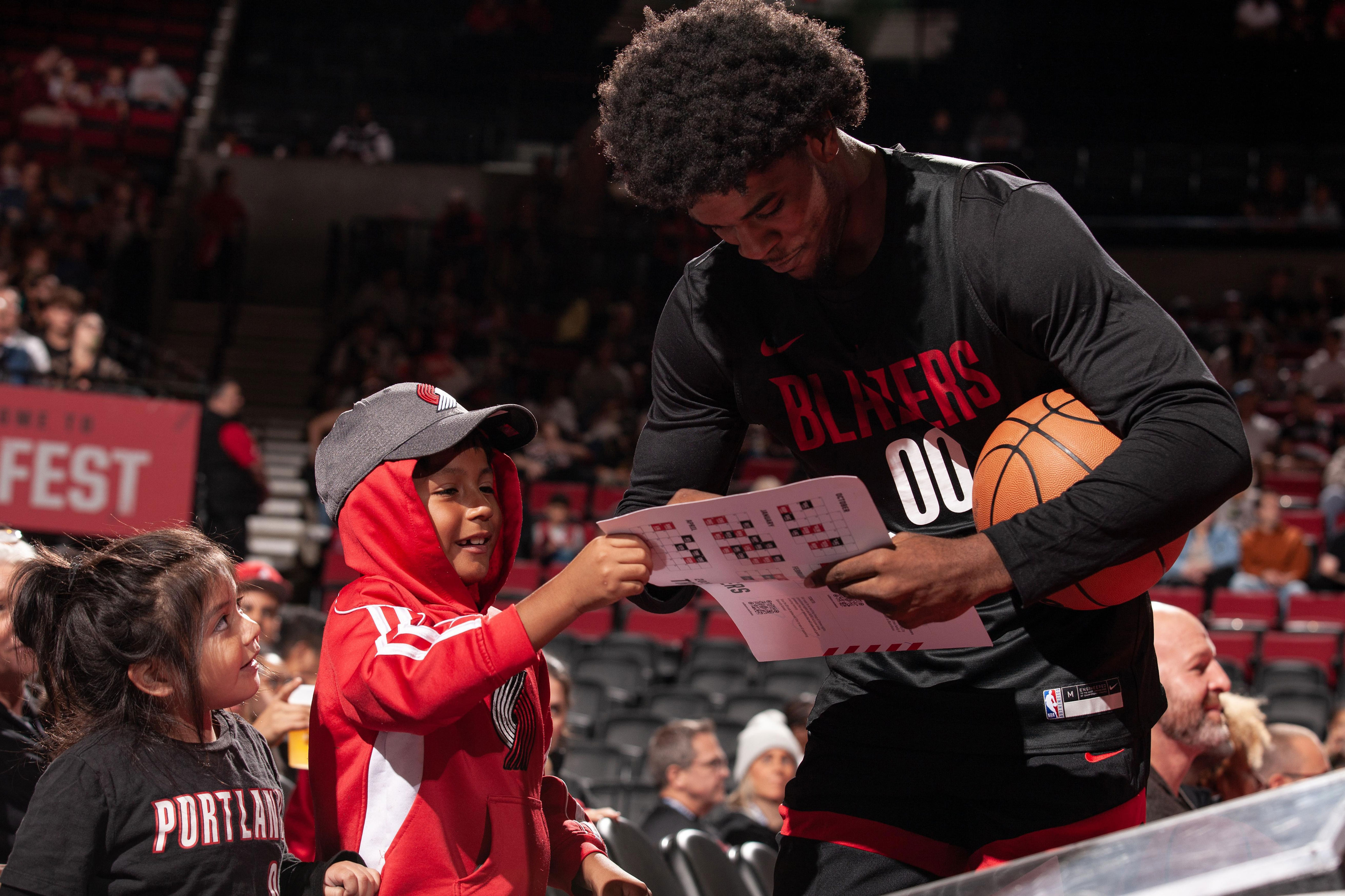 Blazers set date for annual fan fest