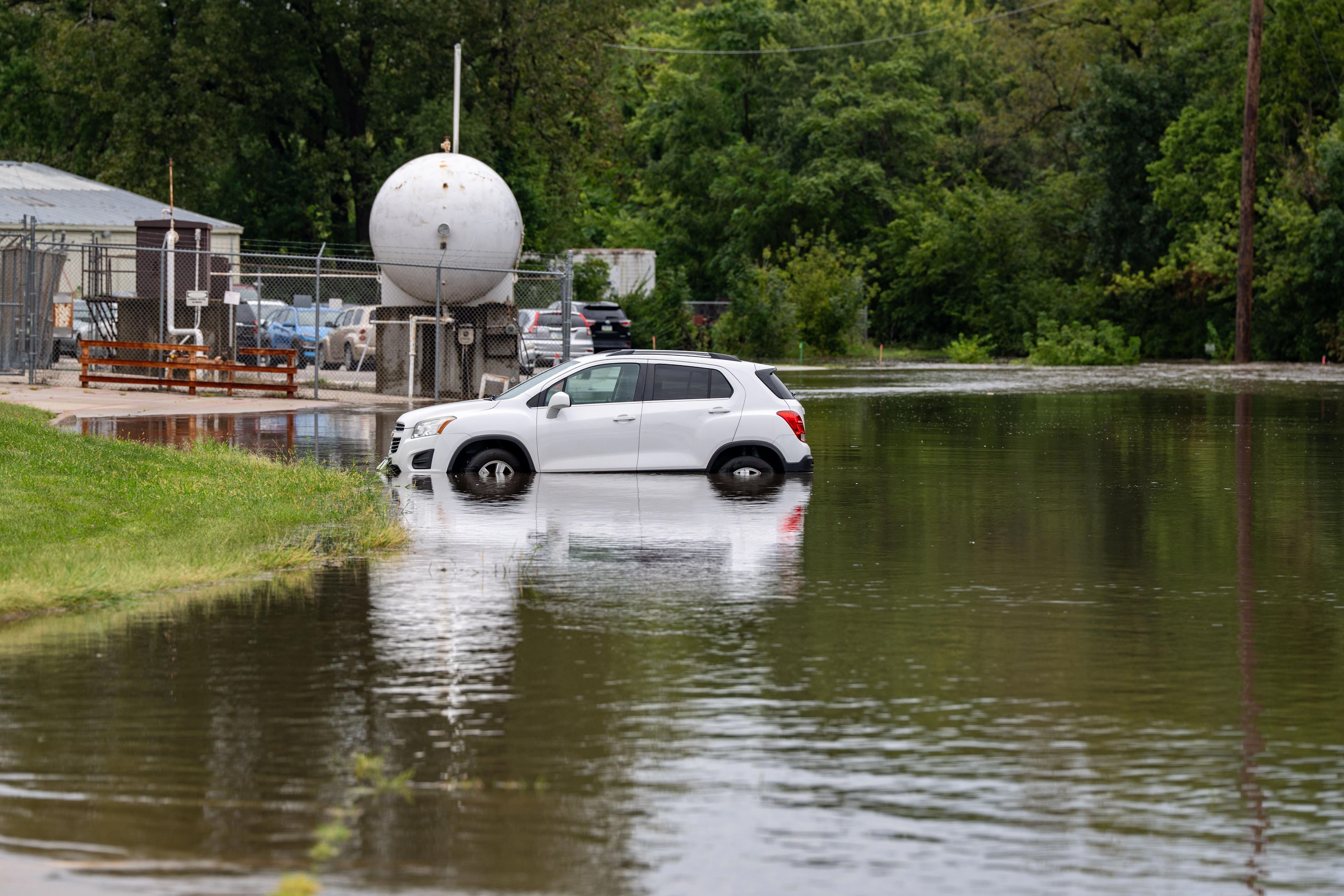 Des Moines got over 3 inches of rain so far. See the latest totals.