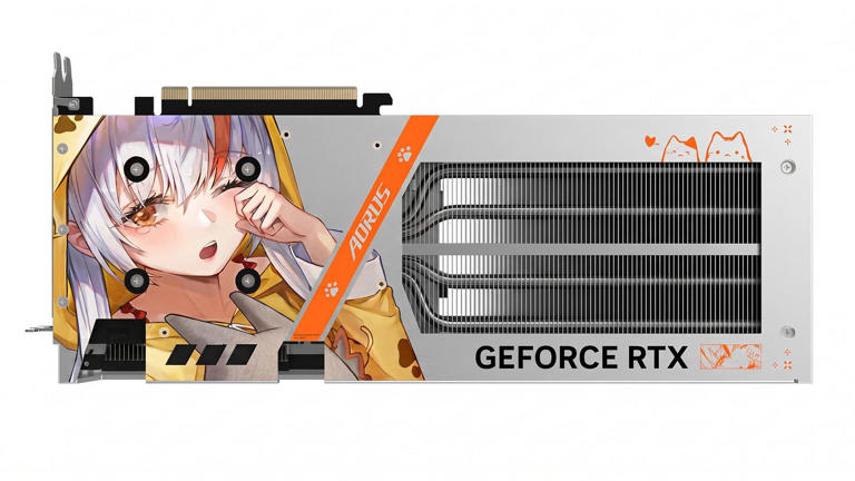 Gigabyte's anime GPU ships with a blind-box waifu collectible figure