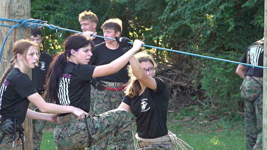 Hendersonville High JROTC program builds leaders, earns national recognition