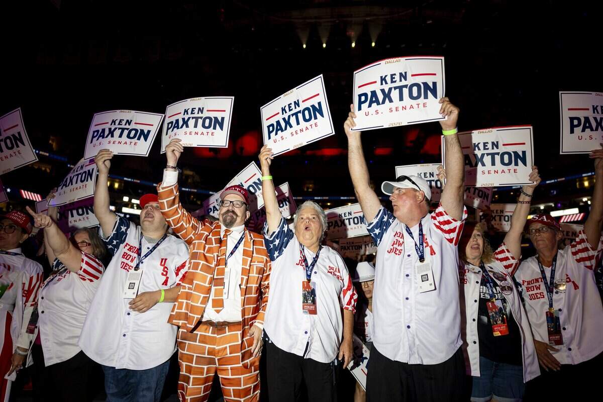 Highlights from GOP convention day 1: Trump and Texans for Congress, including Paxton
