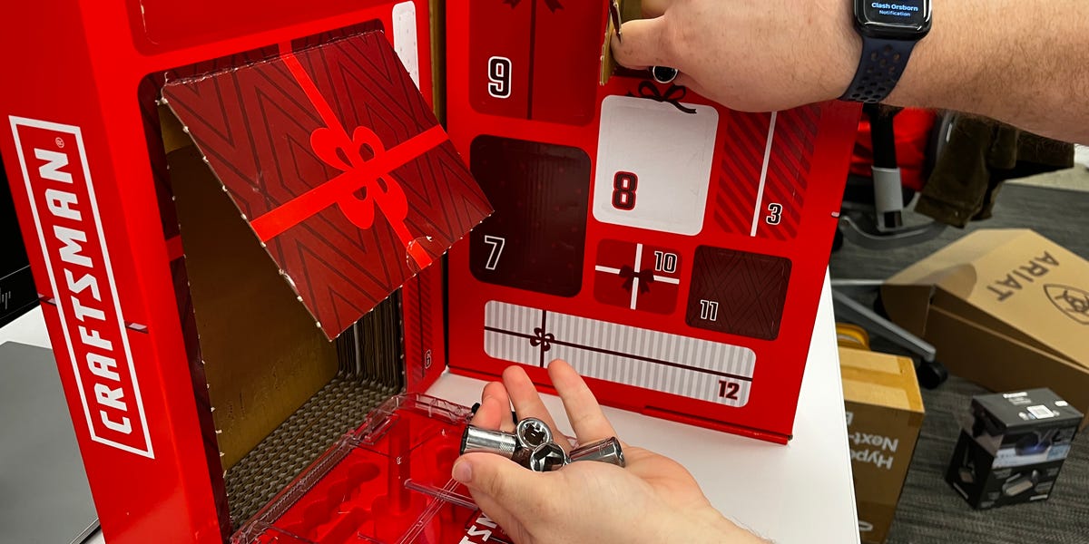 Craftsman's first advent calendar packs $200 worth of stuff for just $65