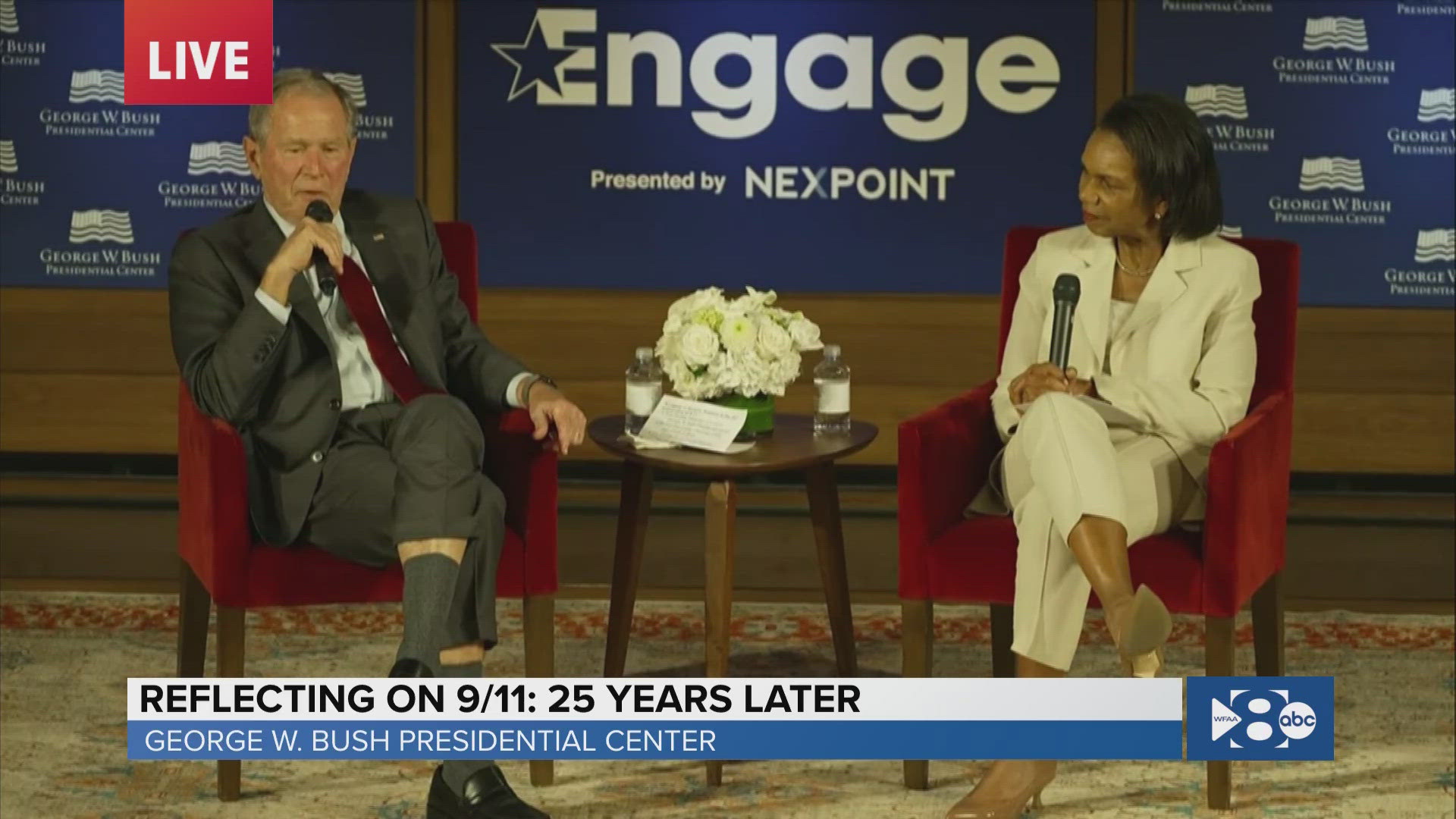 George W Bush, Condoleezza Rice reflect on 9/11 ahead of 25th anniversary