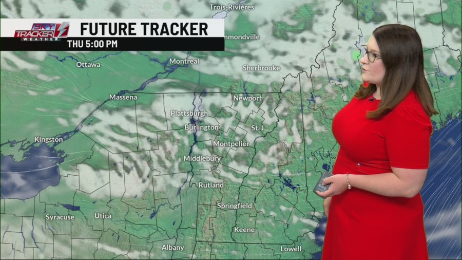 Rain ends overnight, brighter skies Thursday