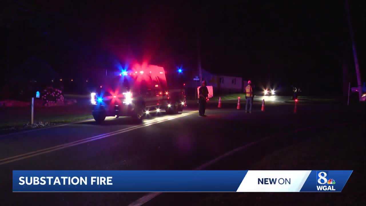 Power restored | Fire crews respond to Lancaster County substation fire