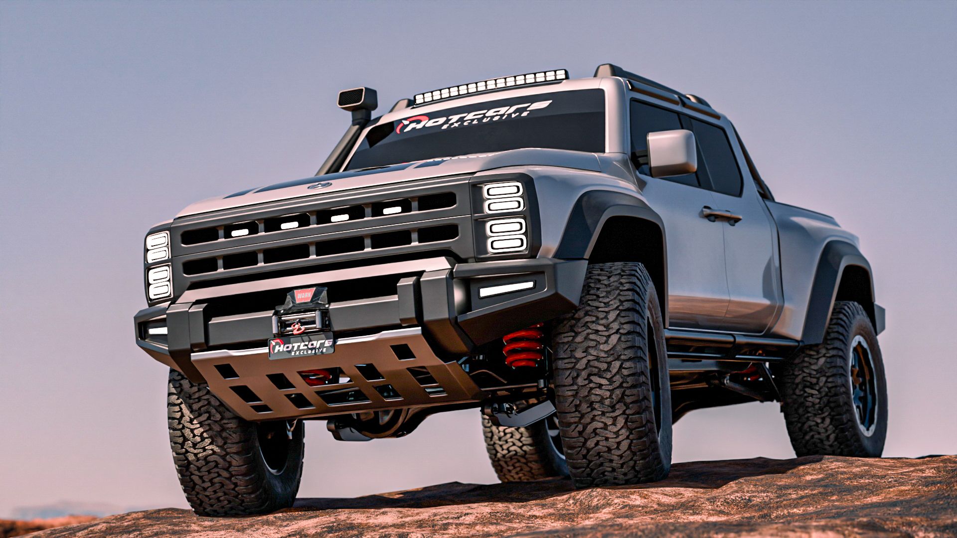 HotCars custom render imagines the Hyundai Boulder as an off-road beast