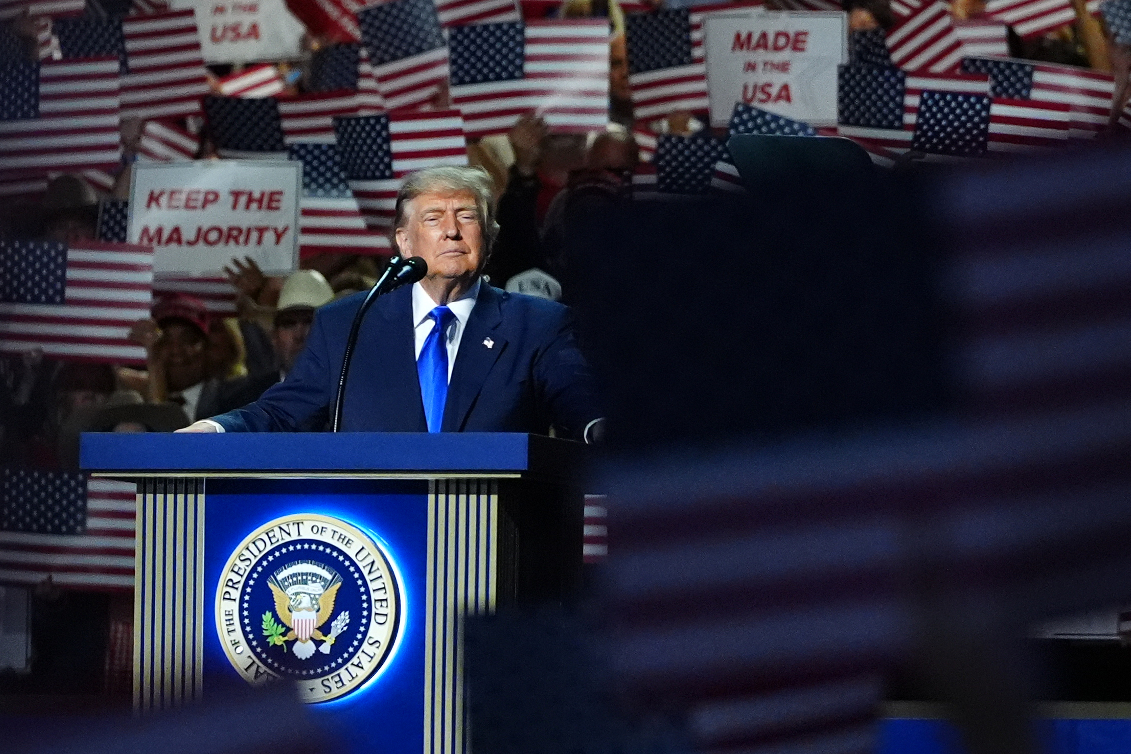 ‘A communist caucus': Trump gives Republicans their midterms enemy