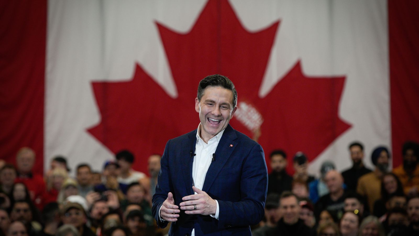 Poilievre takes Canada’s trade case to New York with Carney PMO’s blessing