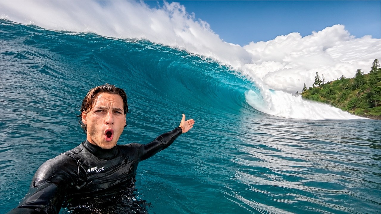 I paddled into waves nearly 3 times my height - then I had to find a ...
