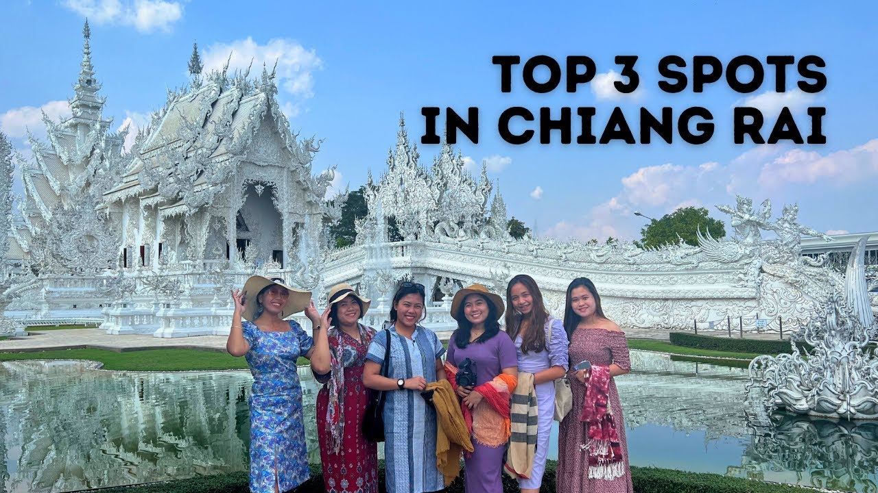 White Temple Chiang Rai, Choui Fong tea and hot springs in one amazing day
