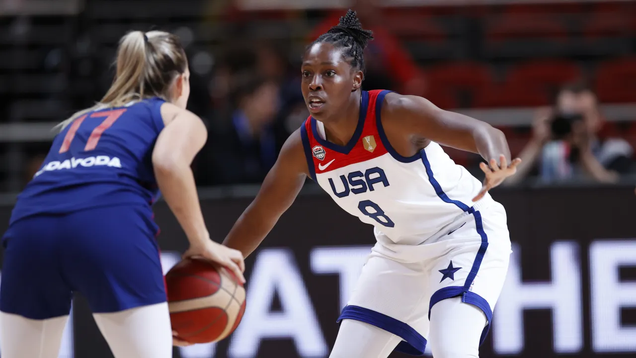 USA vs. Hungary final score, result: Napheesa Collier, Rhyne Howard erupt as Americans clinch World Cup semifinal berth