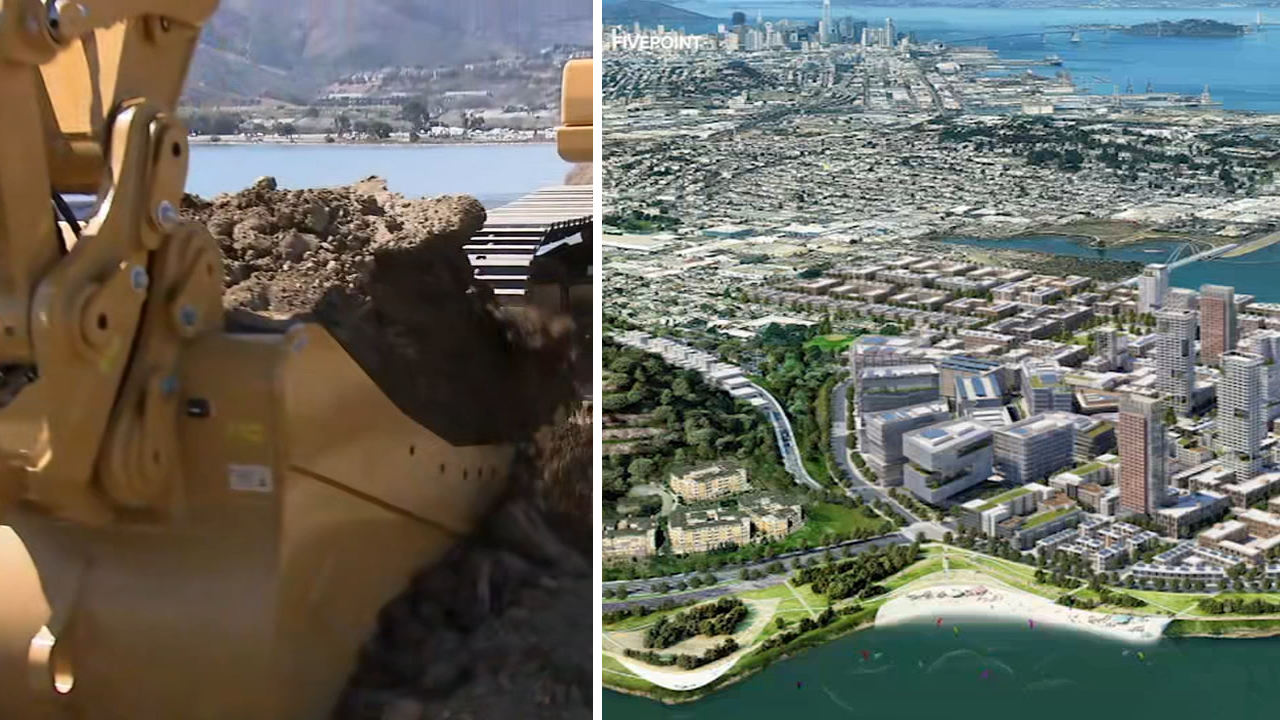 Construction begins on development to transform SF's Candlestick Park into waterfront homes