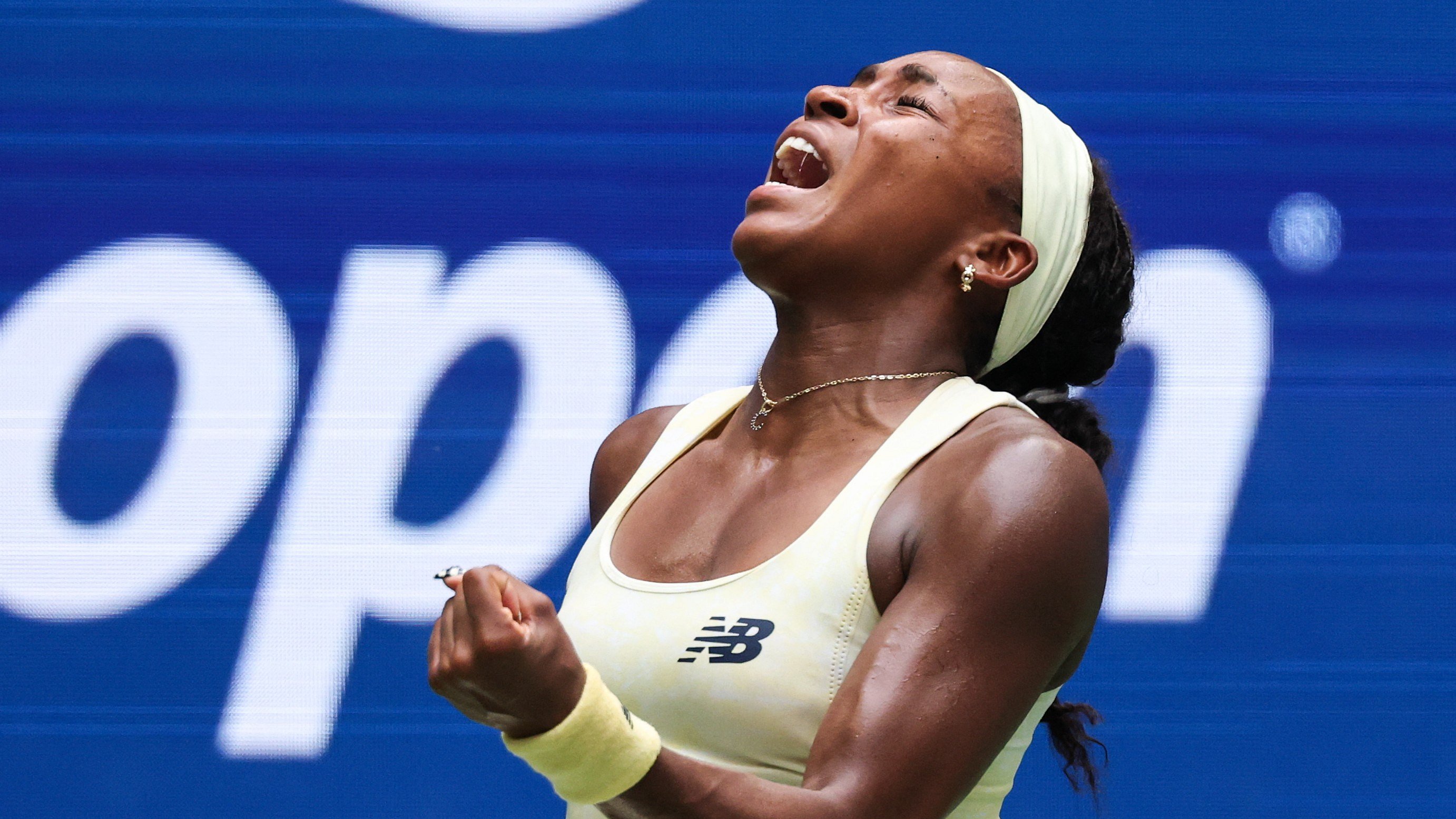 Image for Coco Gauff defeats Andreeva to reach US Open semi with Rybakina