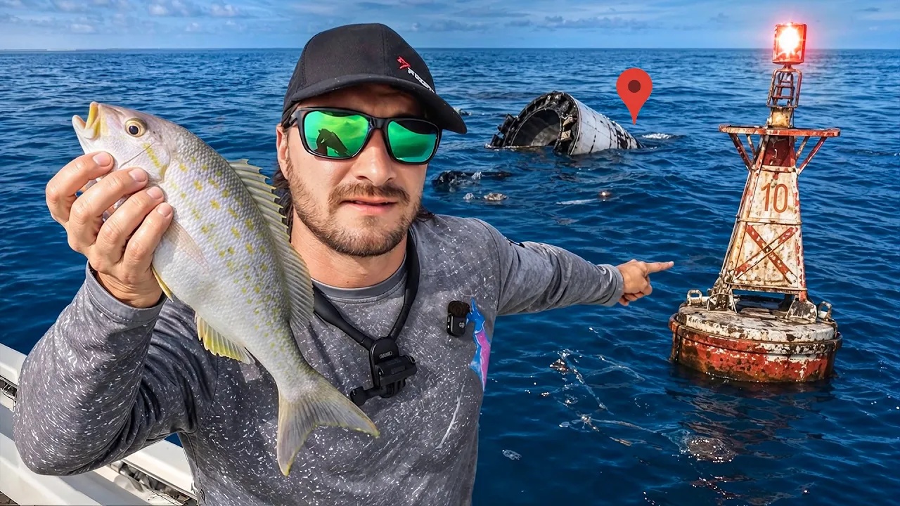 He took his boat to the edge of the Florida reef - then the fish ...