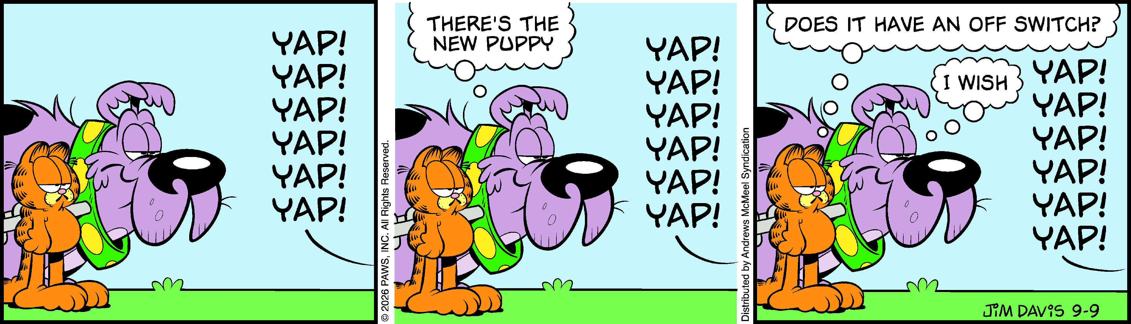 Garfield by Jim Davis