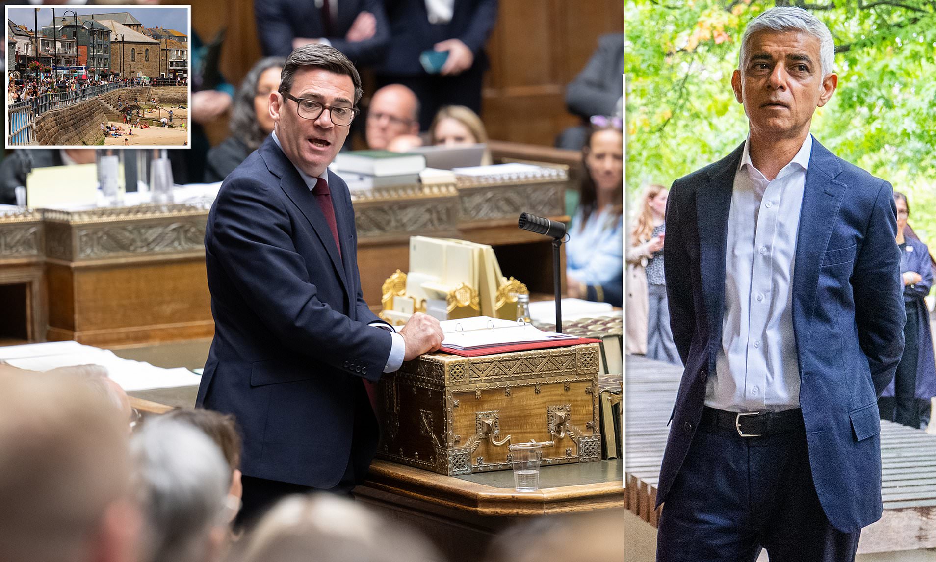 'Jobs bloodbath' fear as Burnham launches 'tourist tax' raid on businesses - but Sadiq could win big