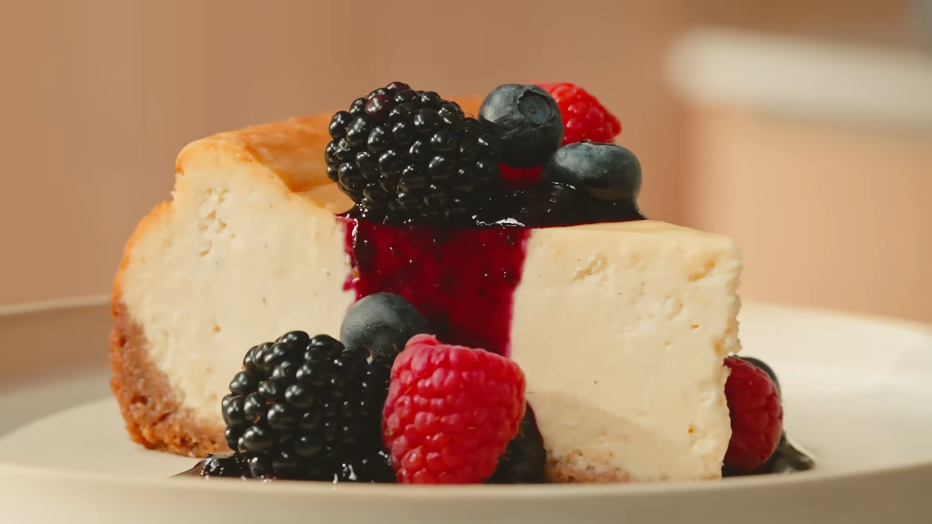 He’s spent most of his life perfecting this New York cheesecake