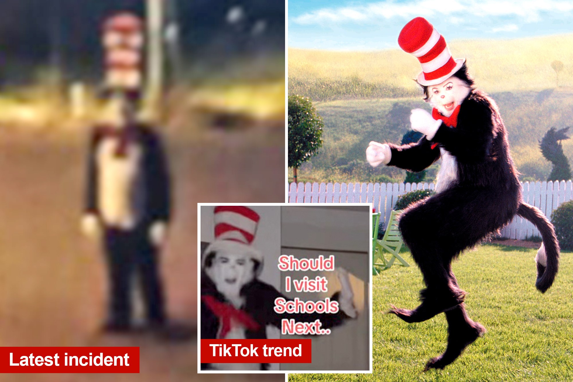 Cat in the Hat creep chased down teenage girl — as cops issue threat ...