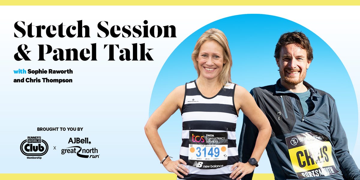 Running the Great North Run? Join Sophie Raworth and Chris Thompson ...