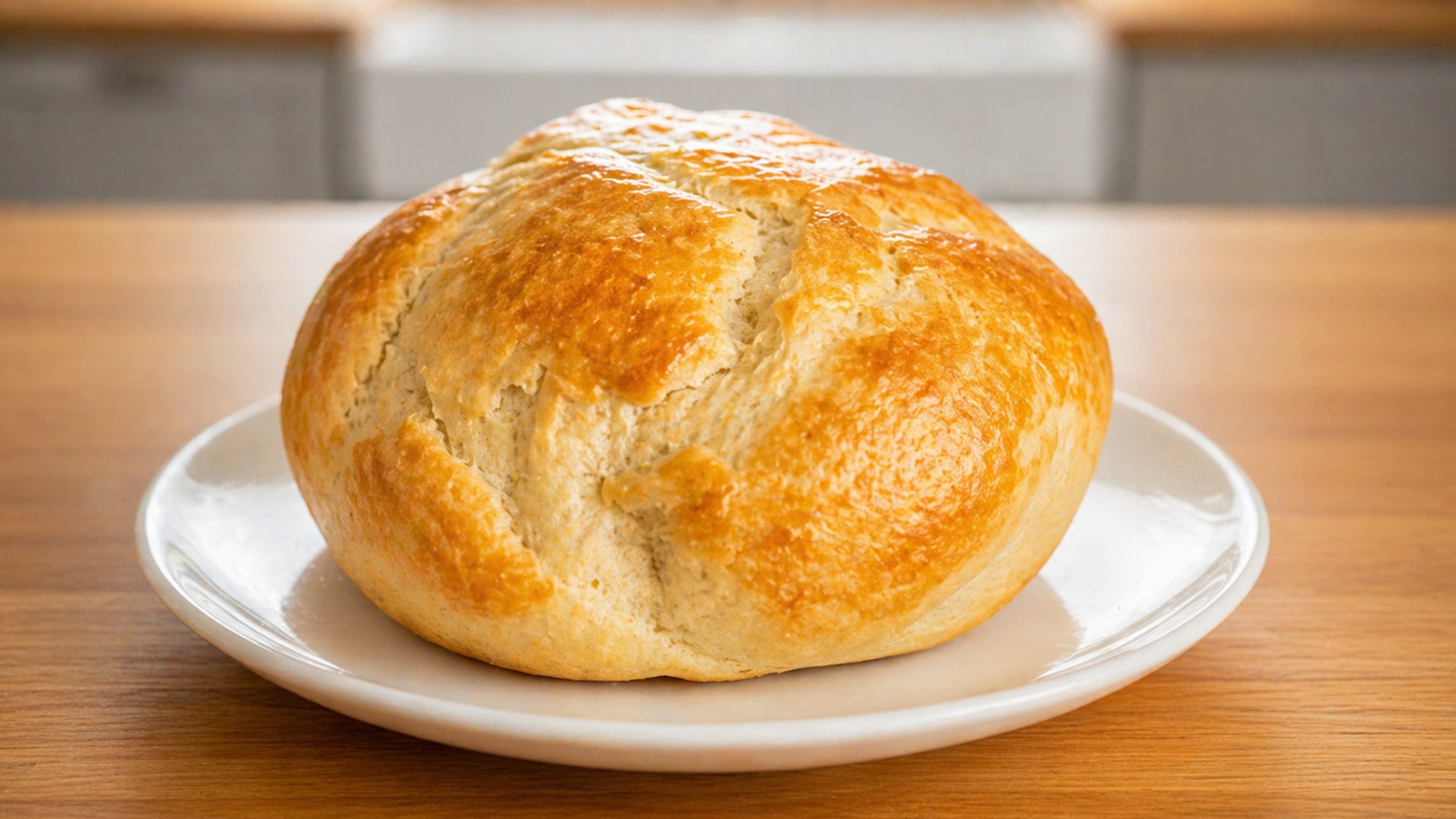 Golden homemade bread so soft you will want another slice