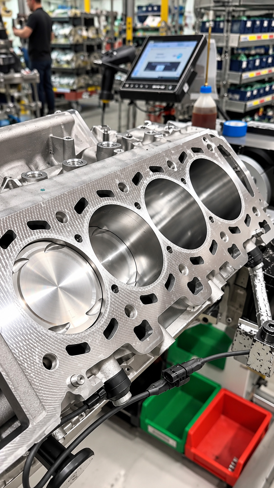 Building a high-performance AMG V8 engine