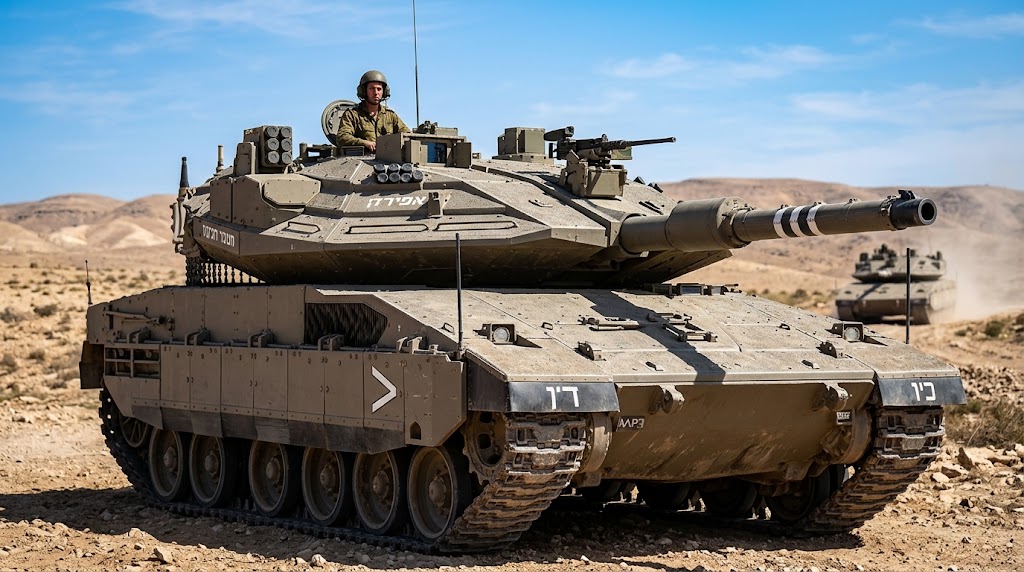 Israeli Merkava units - why their tank formations are so unusual