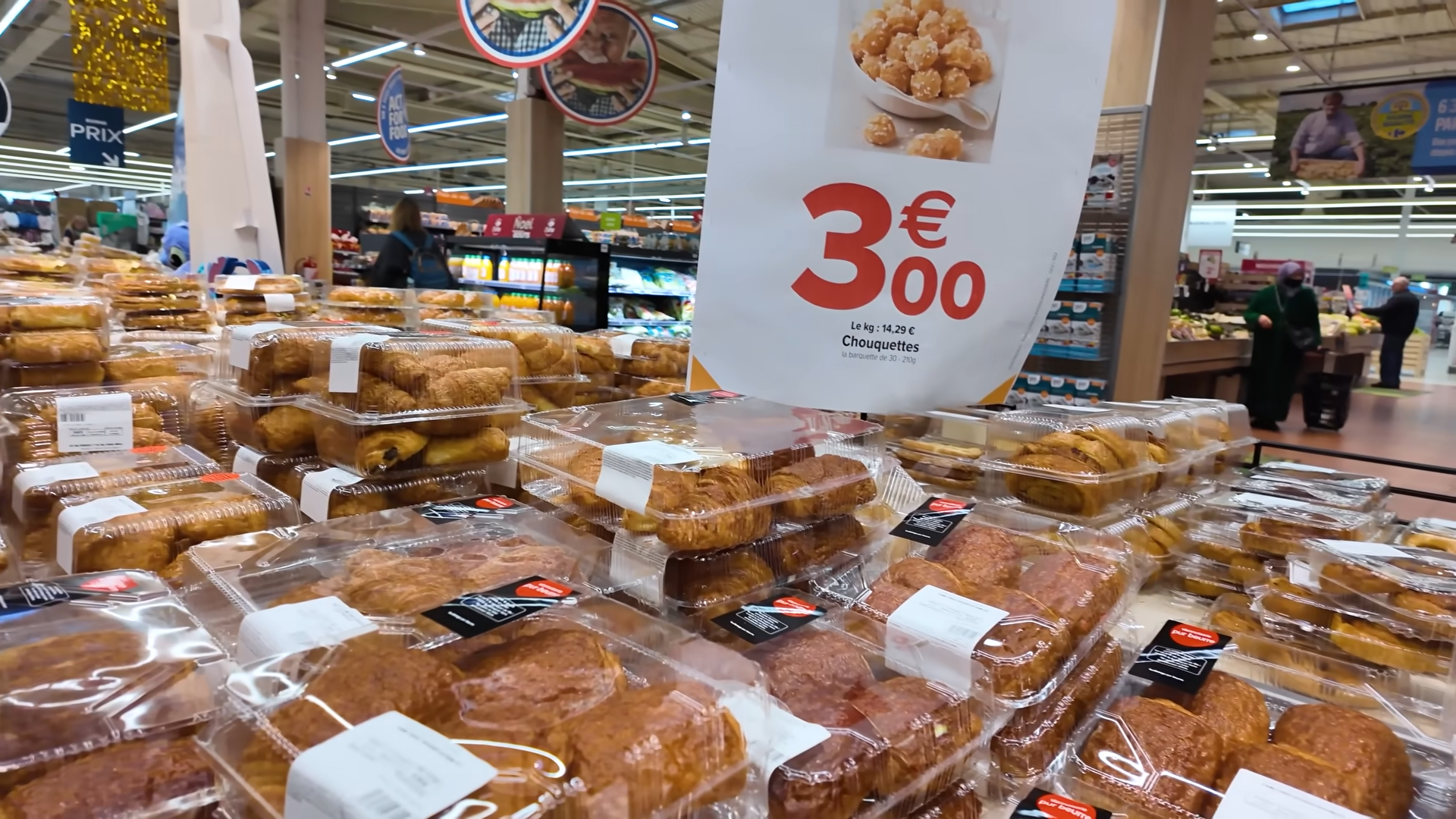 What $100 buys at a French Walmart compared with America