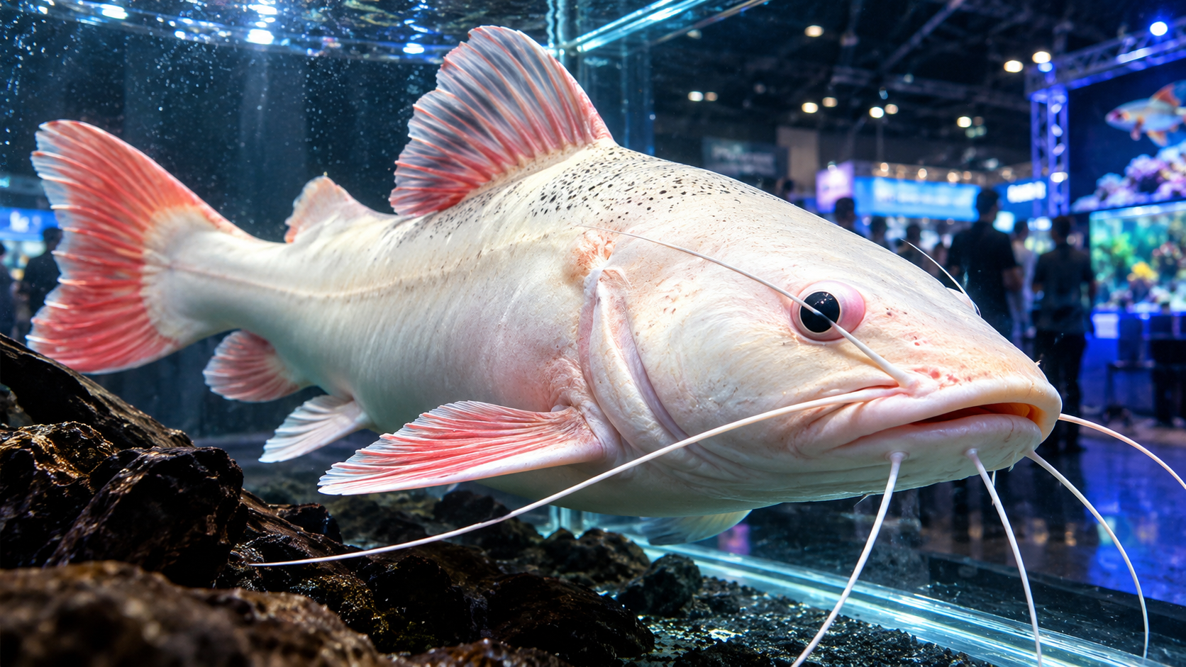 Inside America’s largest aquarium festival: Rare fish, sharks & aquascapes