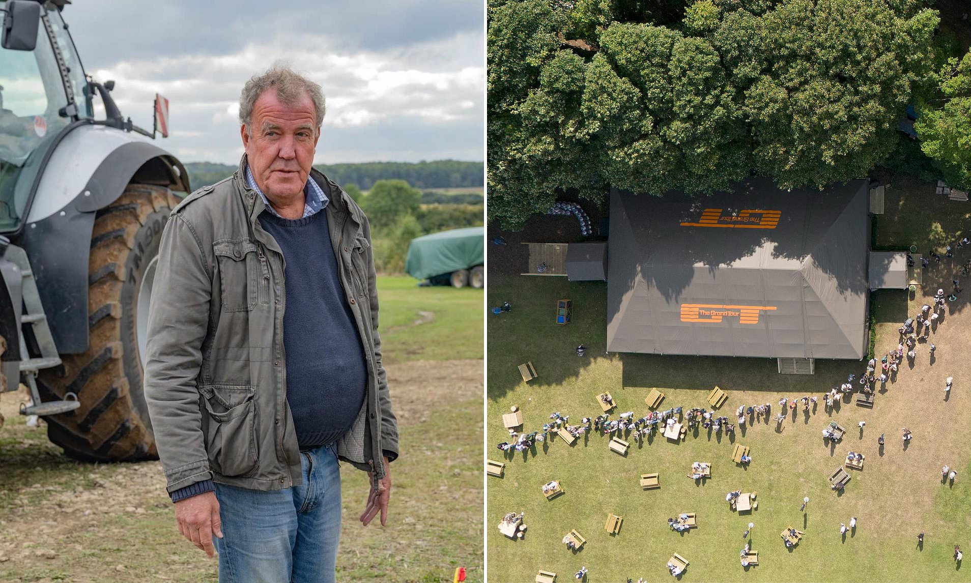Jeremy Clarkson's shrewd tourist move on The Grand Tour re-boot, as Diddly Squat enjoys a TV cameo