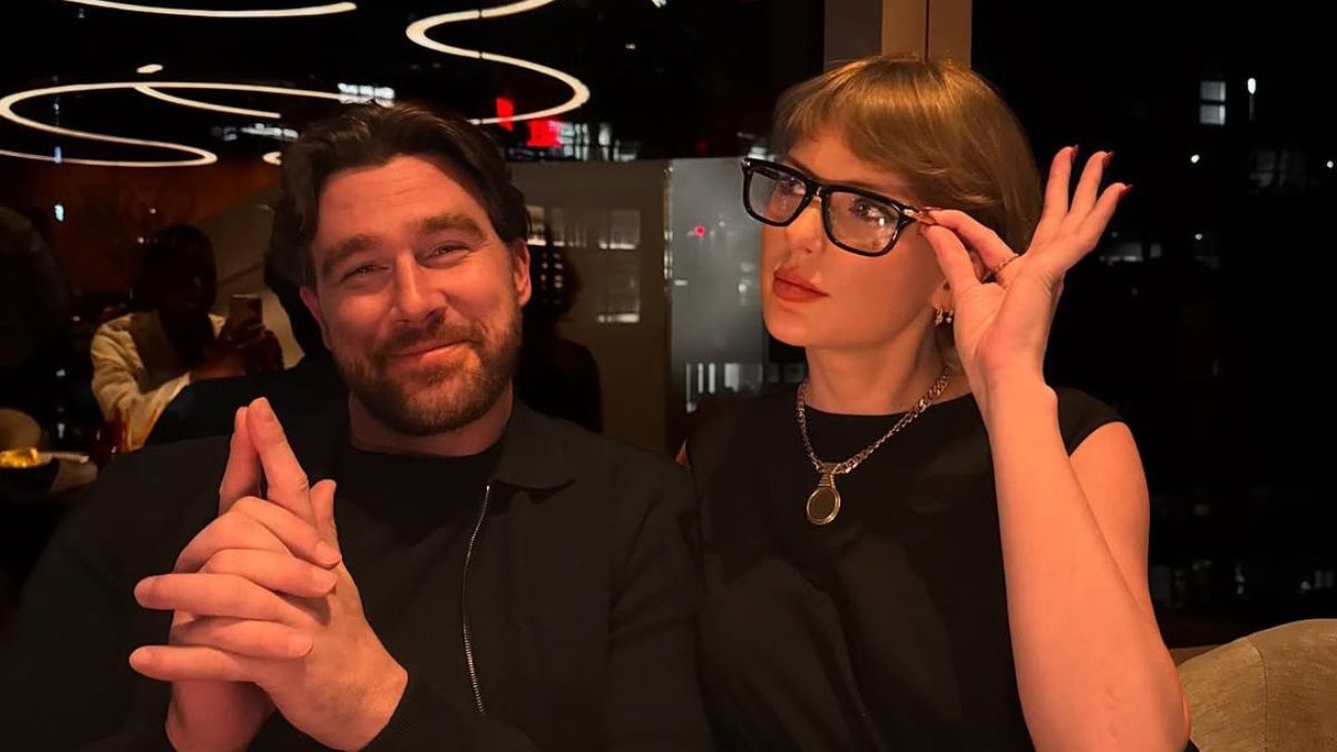 Travis Kelce looks serious beside Taylor Swift—expert spots a 'very' telling difference since their wedding
