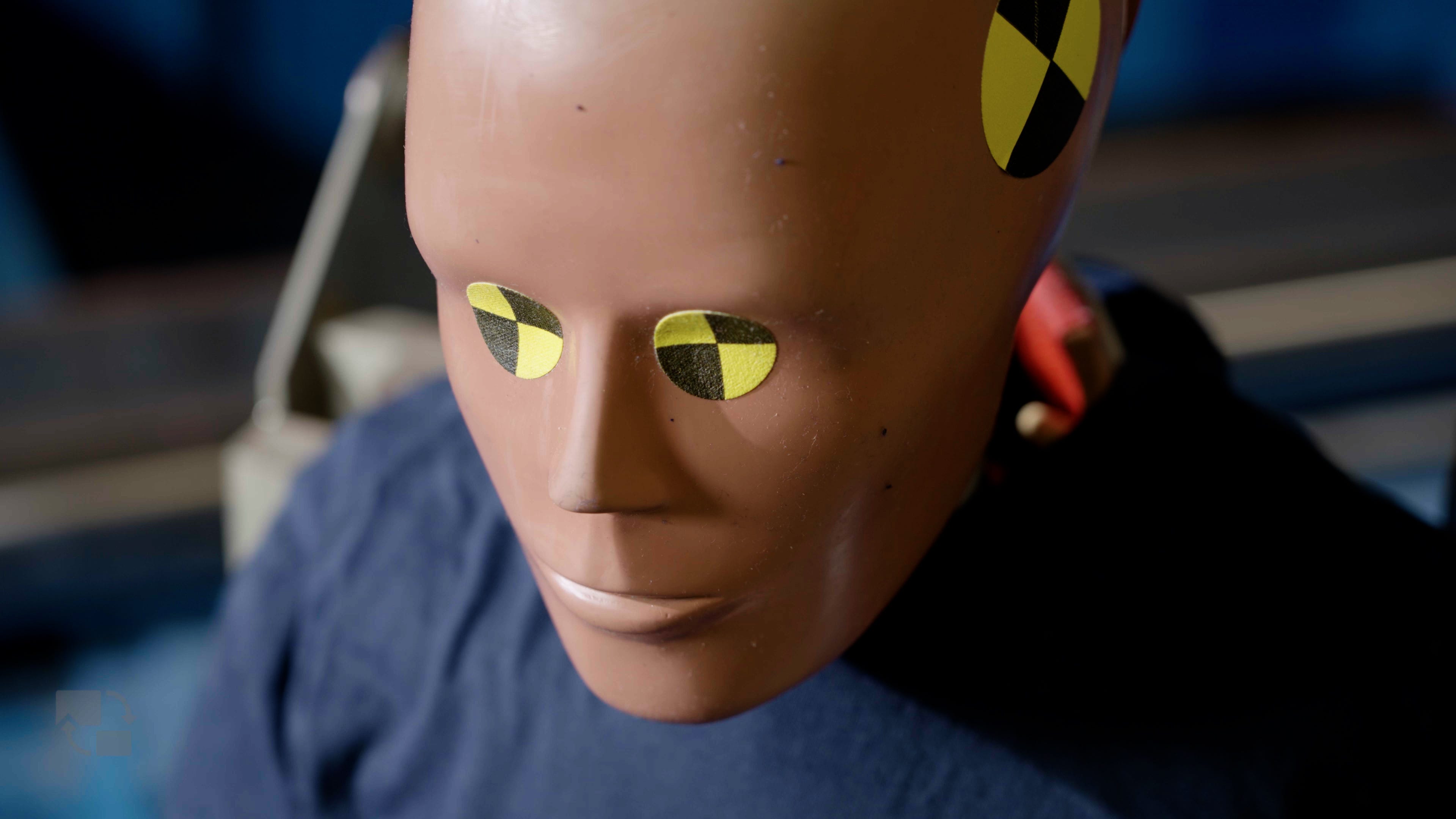 Required crash test dummy does not address big body types behind wheel