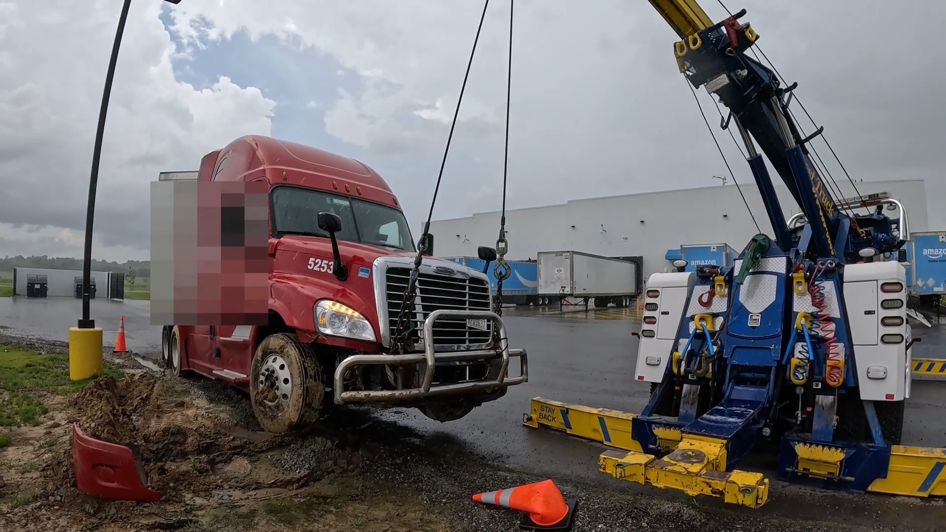 A rotator faces a buried recovery challenge