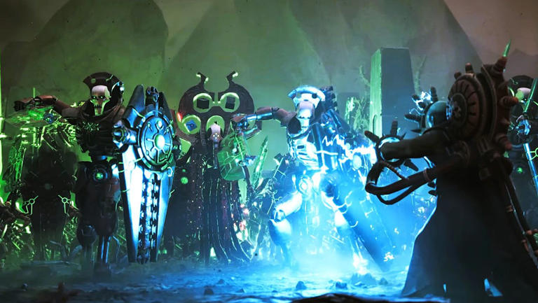 Warhammer 40,000: Dawn of War IV gameplay video shows Necrons vs Orks match