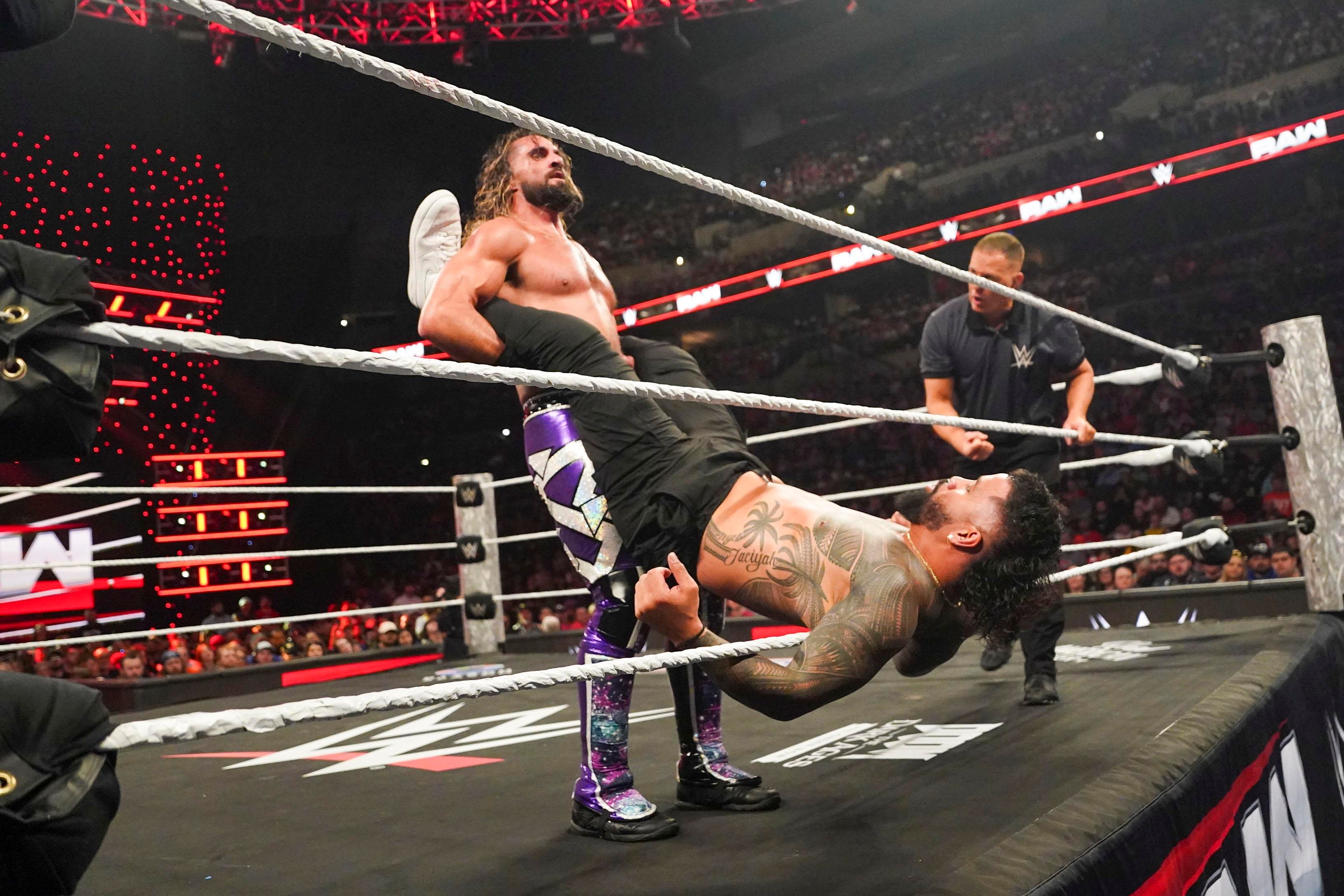 Seth Rollins is back, and still beefing with the Bloodline