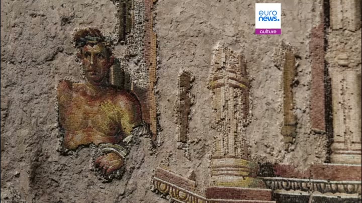 Roman revelation: Biggest ancient monumental wall mosaic unveiled after ...