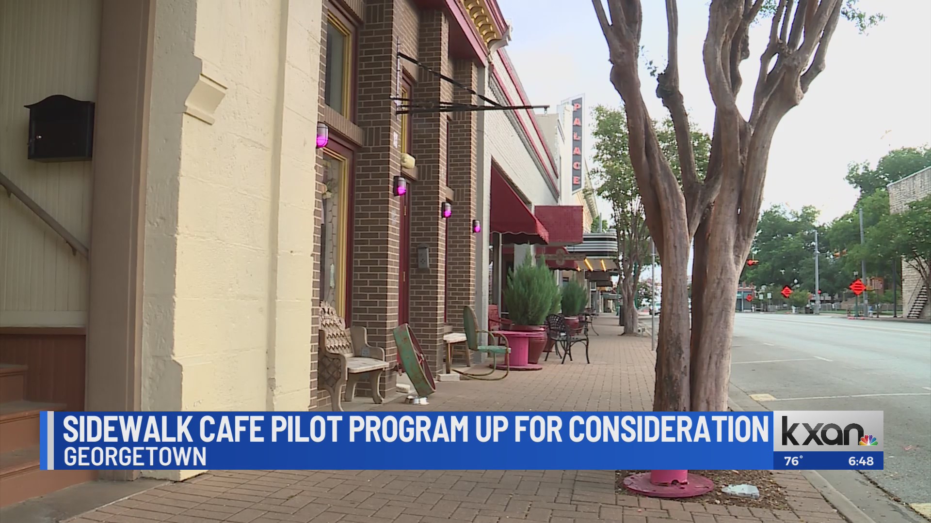 Georgetown considers pilot program for downtown sidewalk cafés, street ...