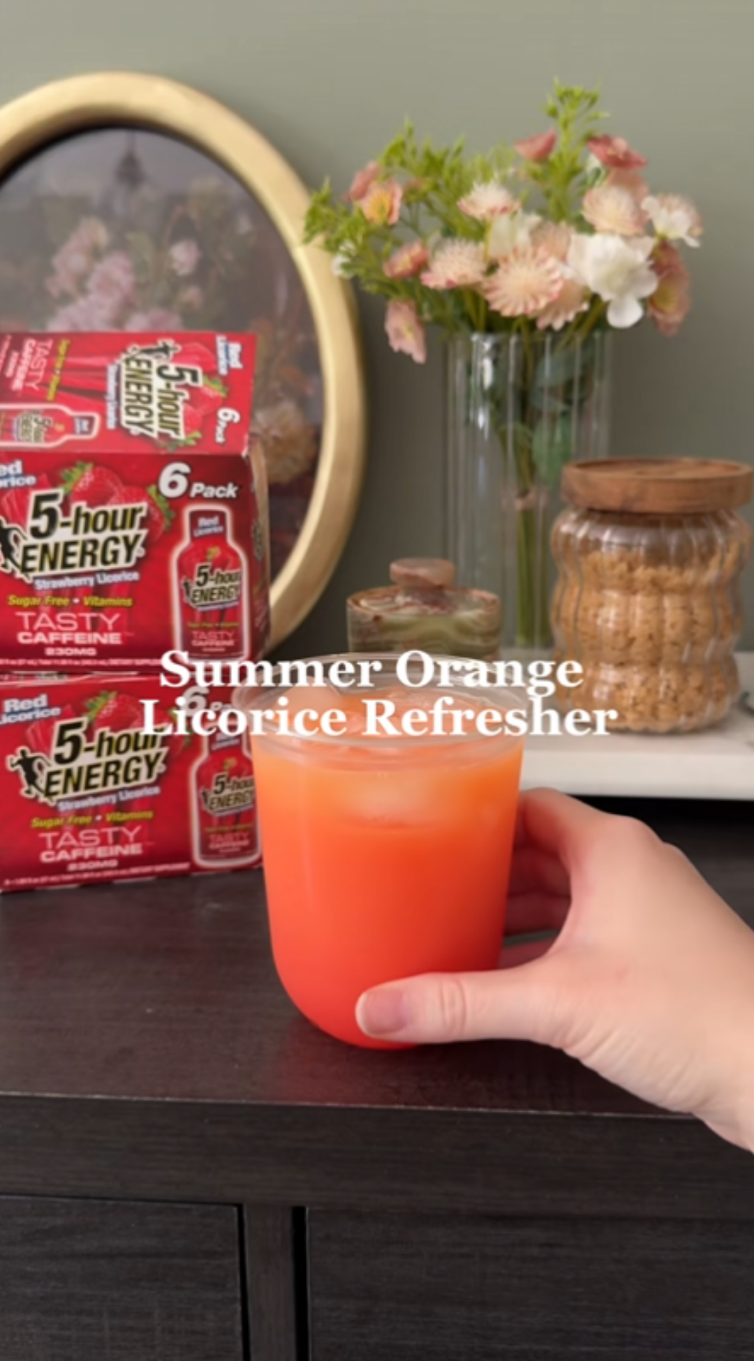 Citrus meets licorice in this unique refresher