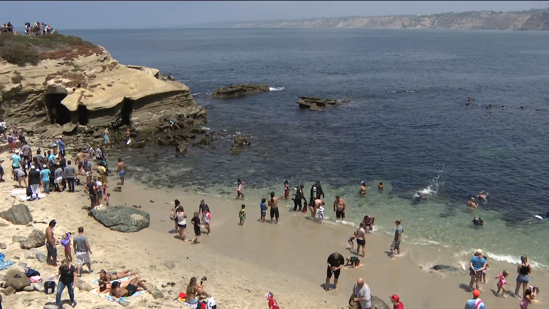 La Jolla Cove swim canceled for 2026 due to high tides and erosion