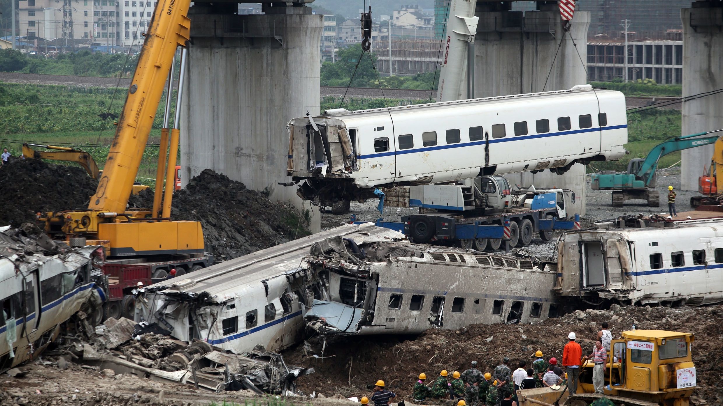 The horrifying Wenzhou high-speed train disaster